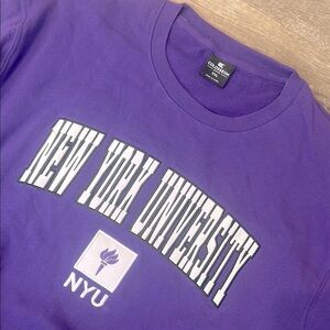 Purple NYU Sweater